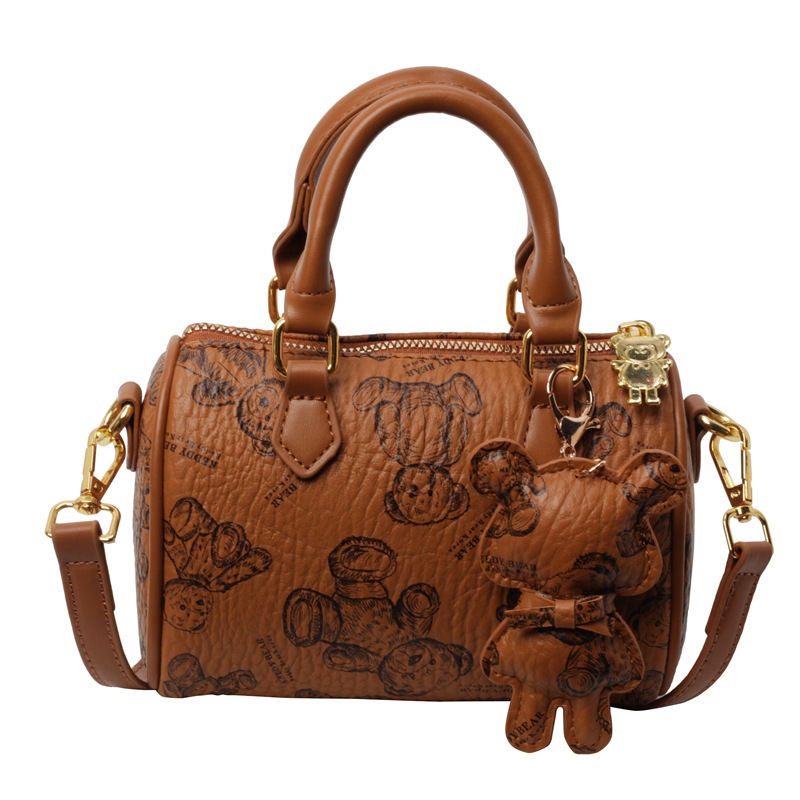 Free Shipping New Single Shoulder Bag For Women Leisure Flap Womens Bear Printed Handbag Crossbody Messenger Bag Designer Bag Luxury Bag Tote Bag