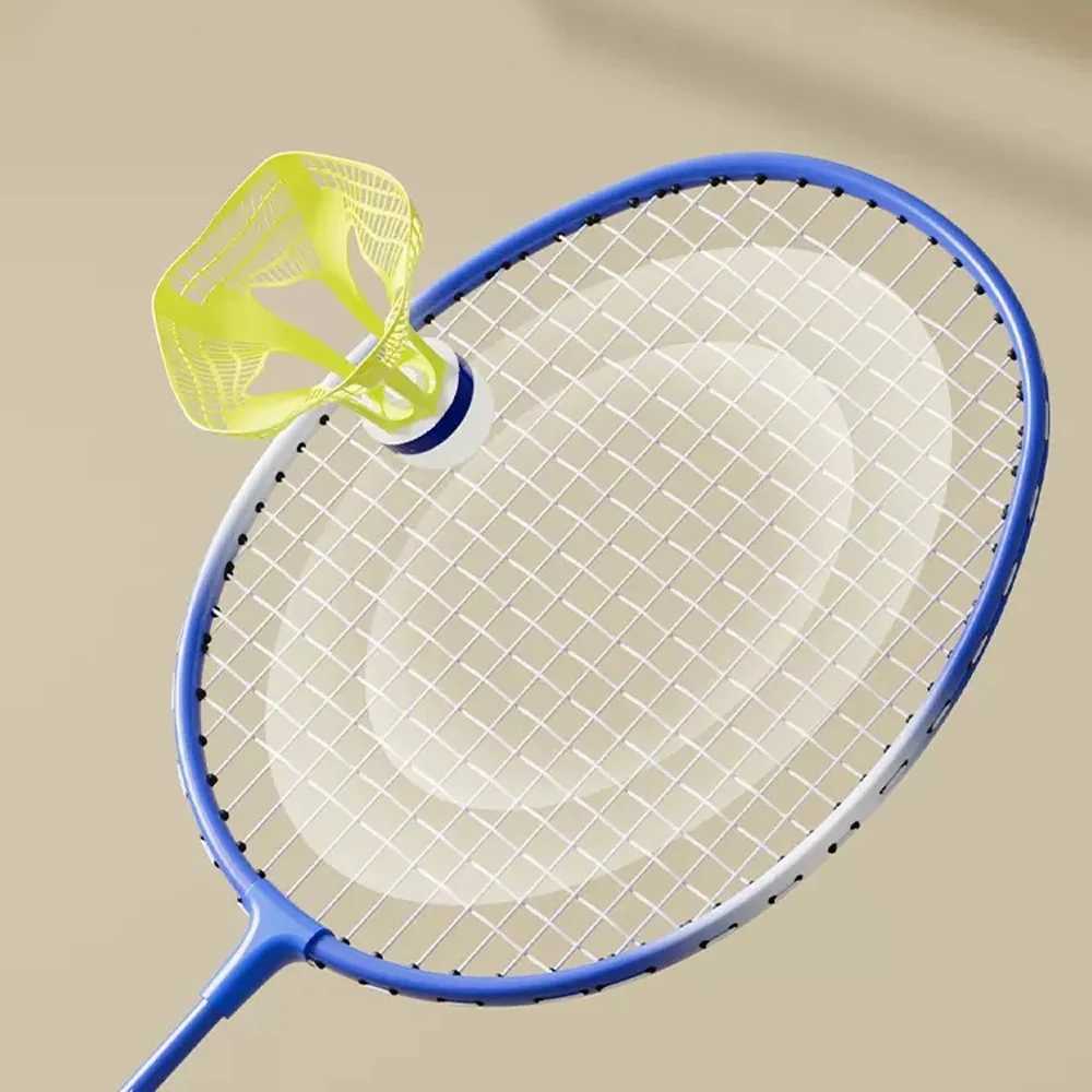 Badminton Rackets Set Linear Badminton Practice Racquet Set Childrens Indoor and Outdoor Sports Single Fitness Exercise at HomeW241221