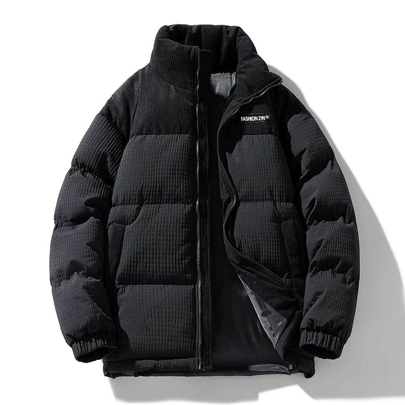 Male Streetwear Hip Hop Coat Mens Hooded Parkas Warm Thicken Fashion Oversize Winter Casual Jacket 4XL 241217