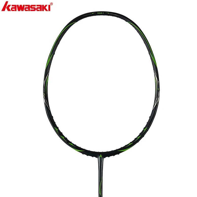 Kawasaki carbon fiber badminton racket Ninja 66 Pro tennis racket with free giftW241221