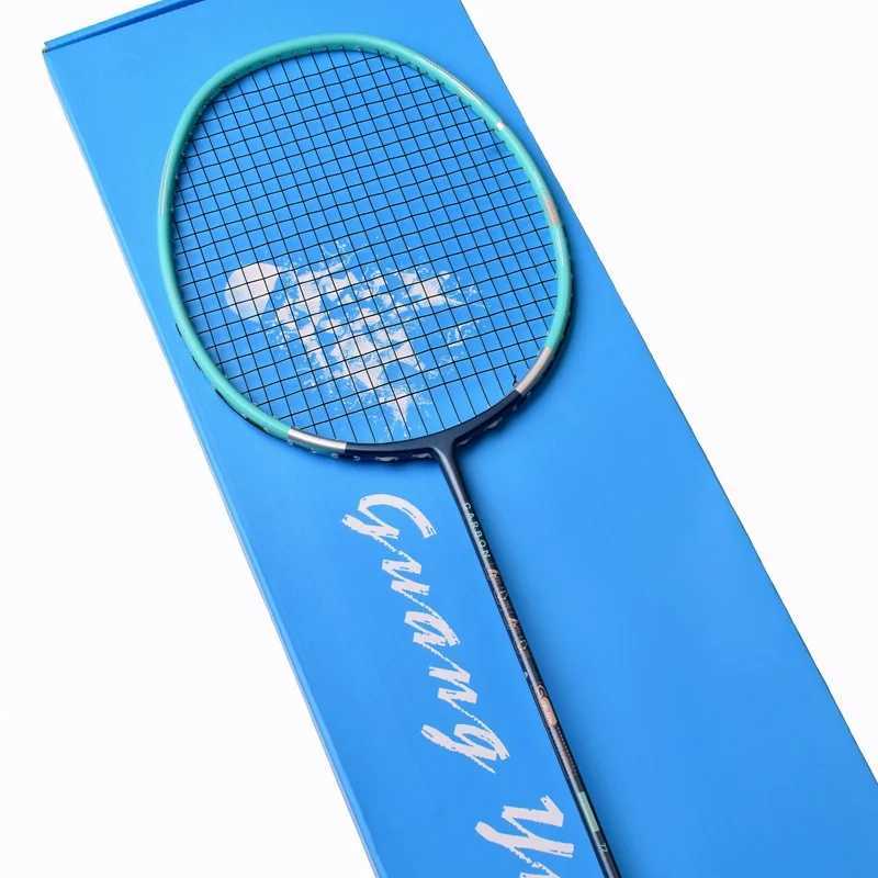 Guangyu ultra light 6u carbon fiber racket adult racket competition carbon fiber racket all carbon fiber racketW241221