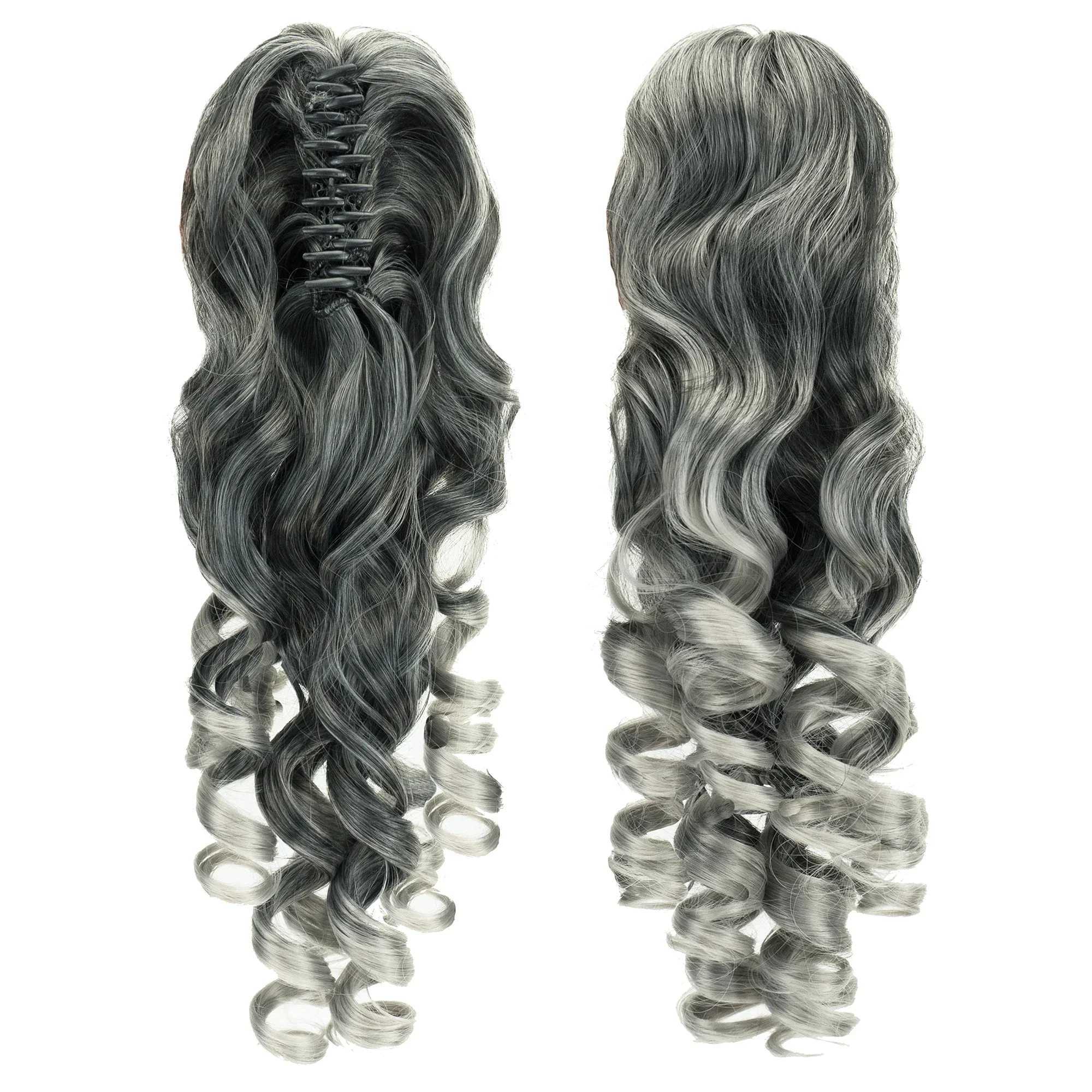 Long Black Curly Clip in Ponytails Hairpieces Claw Headwear Accessories Fake Pony Tail Hair Extensions PosticheXJ241221