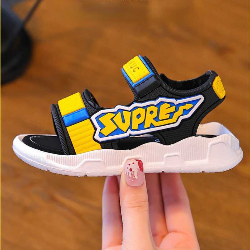 Sneakers Baby Sandals Girls Kids Shoes Boy Soft Sole Non-slip Summer Boys Girls Sandals Toddler Childrens Shoes 2-10 Years H241221