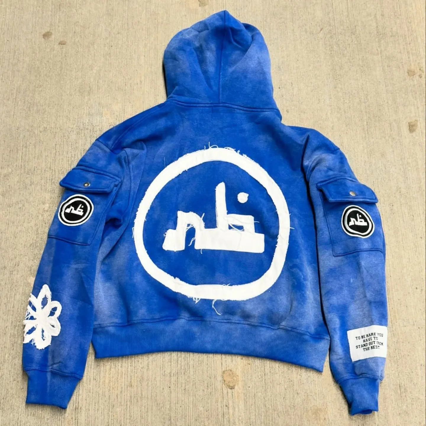 Y2K Zipper Hoodie Harajuku Hip Hop Fashion Patch Embroidery Super Large Mens Loose Casual Jacket Street Wear