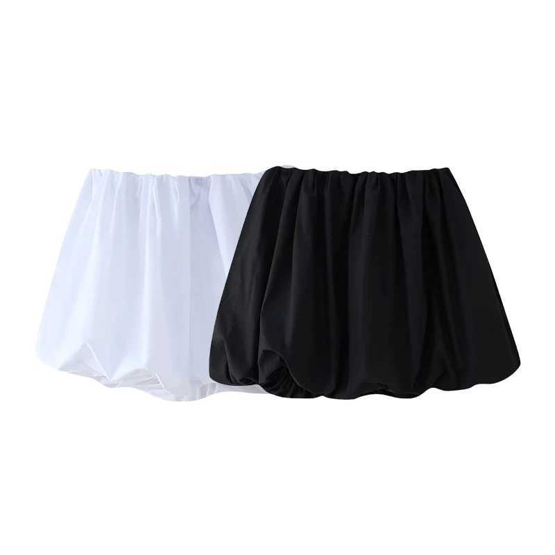 Koekop Womens Fashion oon Skirt Pants Vintage High Waist Womens Chic Ladies Wipe Mini SkirtXJ241221