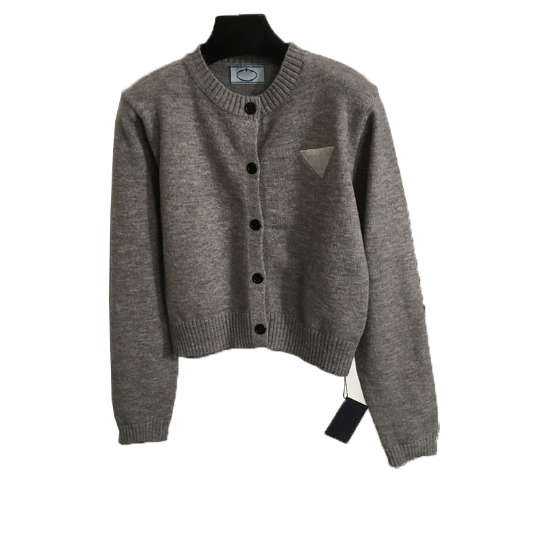 Round Neck Cardigan Sweaters Fashion Letters Embroidery Sweater 3 Colors Sweatshirts Coat Luxury Wool Jackets