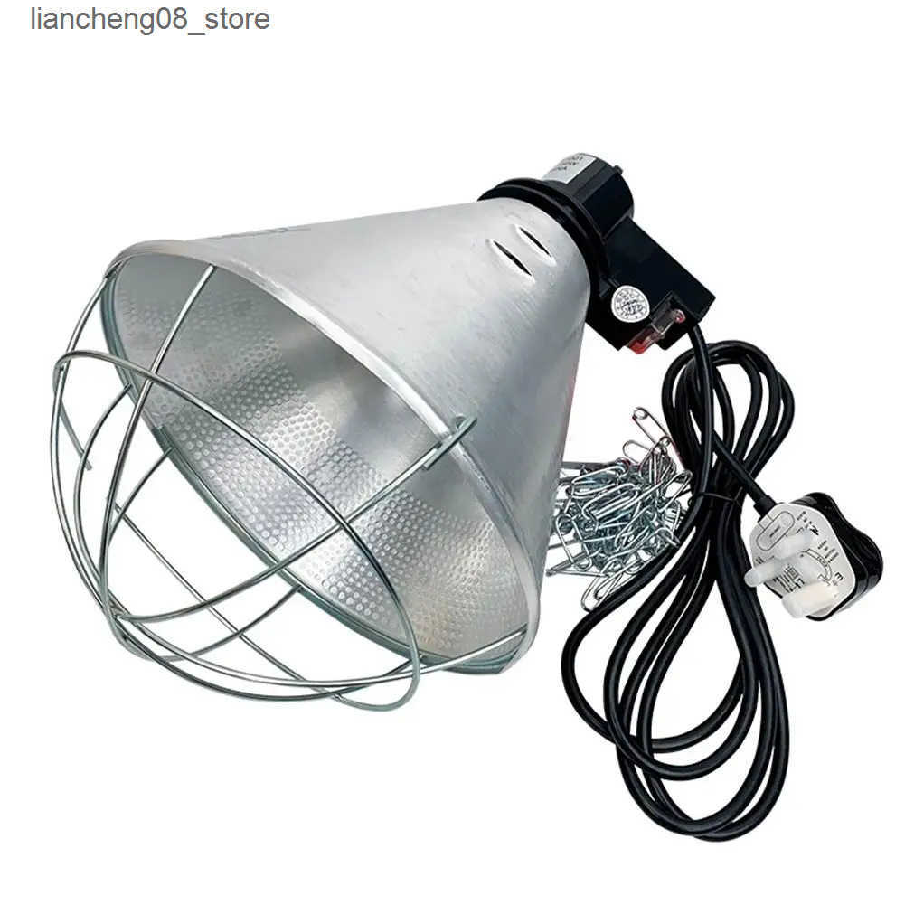 Other Pet Supplies E27 Heat Lamp Holder Insulation Heating Lampshade Brooder Poultry Pig Chicks Breeding Thermal Insulation Equipment Farm Animals L24