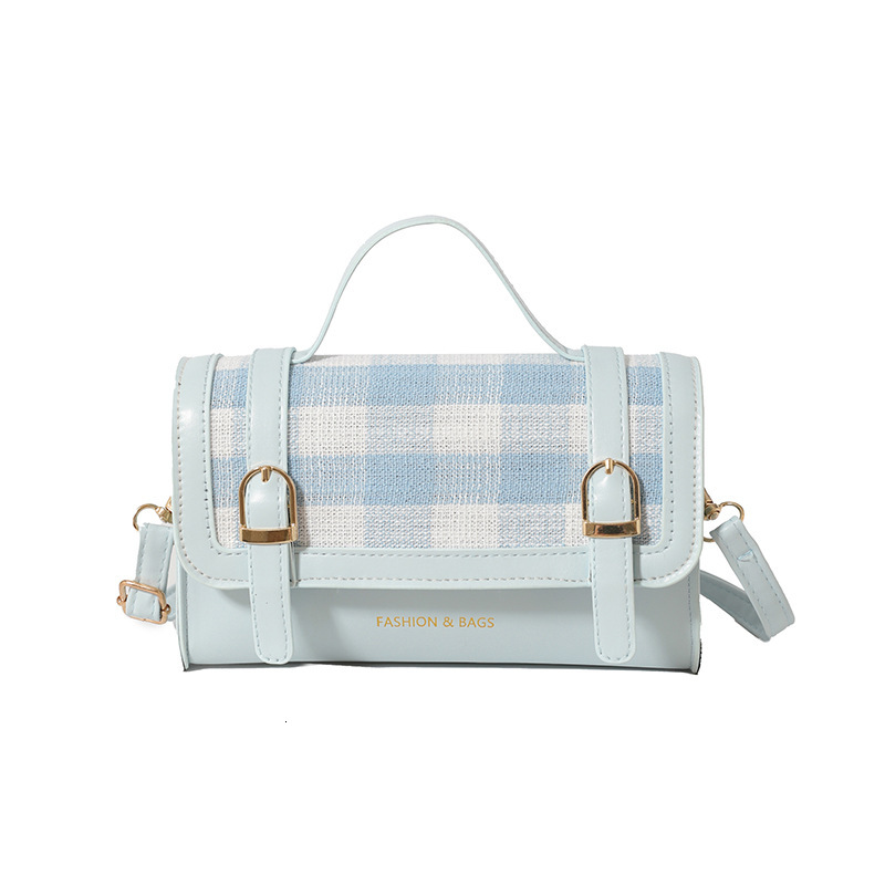 New Texture Comparison Designer Handbag Fashion Multi functional Shoulder Casual Checkered Crossbody Bag Small Square Bag bag