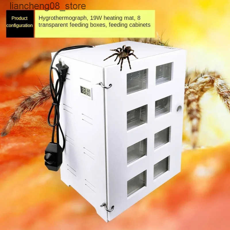 Other Pet Pet reptile box Terrarium 4-story breeding tank insect lizard house drawer with low-density meter heating pad cage L240910