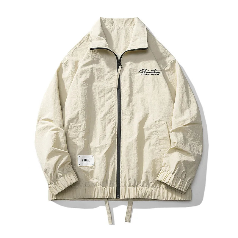 Men Hip Hop Streetwear Jacket Coat Retro Color Block Patchwork Harajuku Jacket Windbreaker Oversized Track Jacket Pocket Autumn 241217