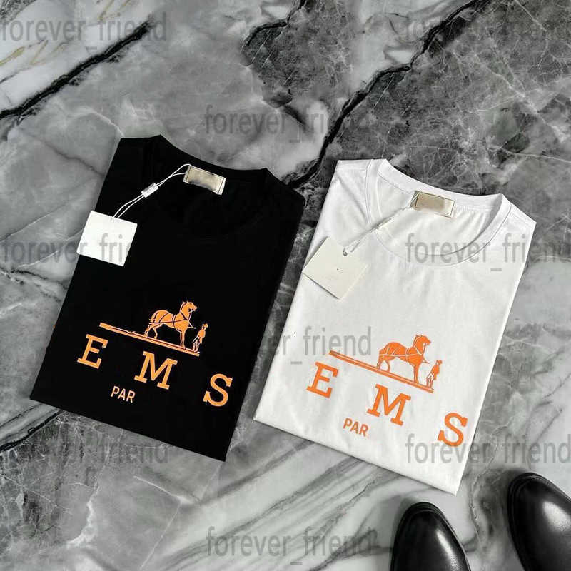 T-shirts pour hommes T-shirveur T-shirt pour hommes femmes 2025 Été Nouveau tops lâches décontractés