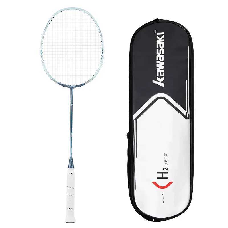 Kawasaki Super Light H2 badminton racket professional 46T carbon fiber racket 6UW241221