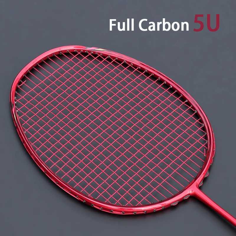 Ultralight 5U carbon fiber racket with drawstring bag Raquette Strung Padel racket Z Speed Force professional racketW241221