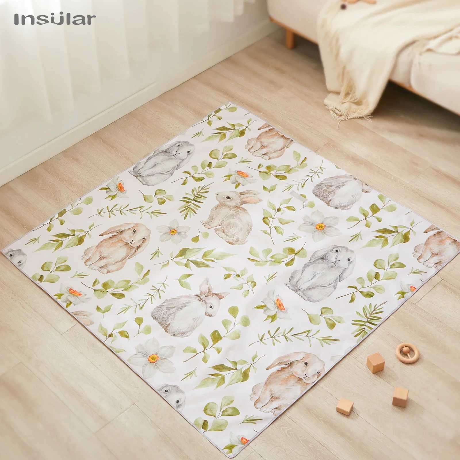 Folding baby game mat anti slip and durable educational childrens carpet climbing mat childrens activity game in kindergarten W241221