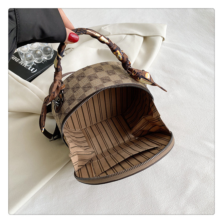 Free shipping Single Shoulder Bag for Women Round printing handbag single shoulder crossbody bag