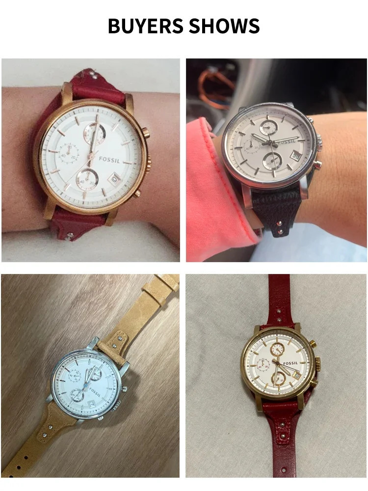Genuine Leather Watch Band for Es4114 Es4113 Es3625 Es3616 Female Waterproof Sweat-Proof Soft Comfortable Watch Strap18mm 241220