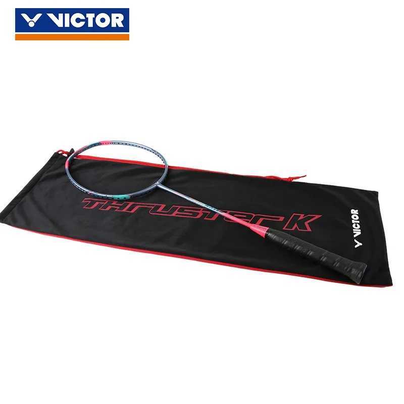6U 5U Victor Super Light TK-HMR TK-HMRL Badminton Racquet sword Badminton Racket made of 100% carbon fiber with free grip strutW241221