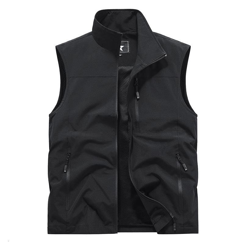 Outdoor Casual Large Pocket Fashion Coat High Quality Design Hot Street Wear Vest For Men