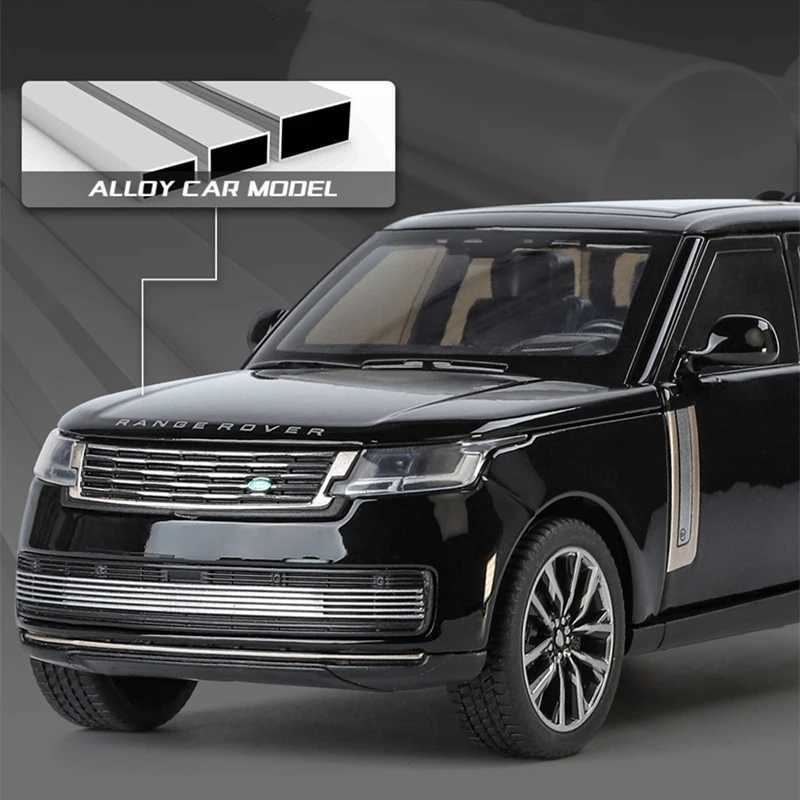 1/32 Land Range Rover SV SUV Alloy Car Model Diecasts Metal Off-road Vehicles Car Model Sound and Light Simulation Kids Toy GiftXJ250220
