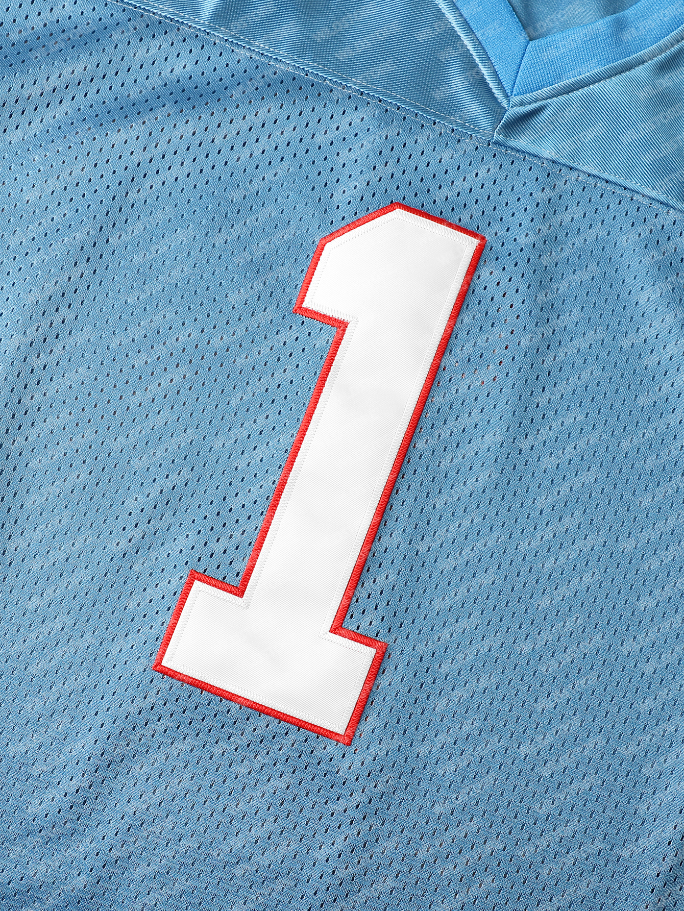 Moons 1 Blue Mens Football Jerseys All Stiched T-shirt for Sports Fans Short Sleeve Polyester T-Shirt, Loose Fit Athletic Tops for Outdoor and leisure
