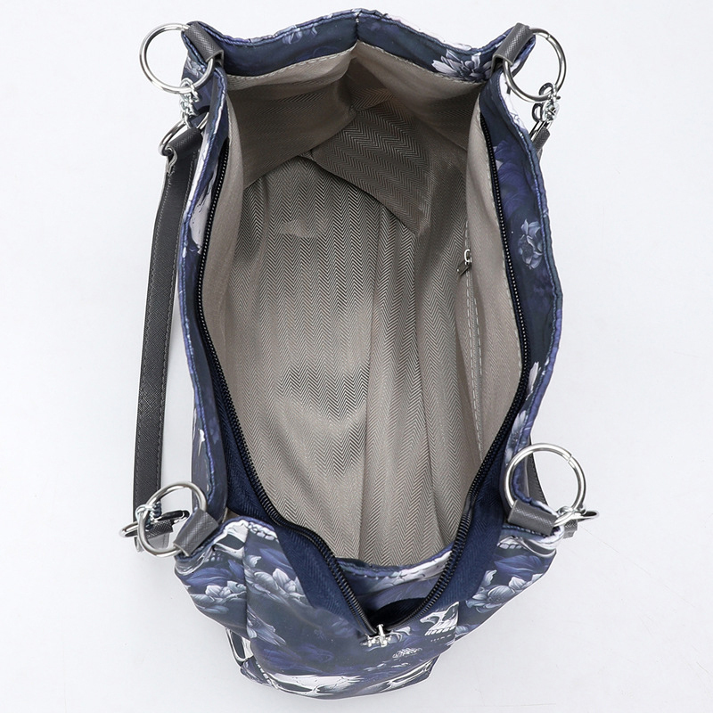 Vintage Designer Skull Rose Wer Gothic Shopper Totes Women Large Capacity Shoulder Bag Casual Travel Handbag