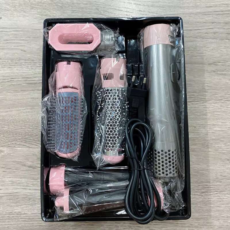 shanshi Wholesale multi-functional set dry straight 3 in 1 automatic curg iron hair salon styg hot air comb