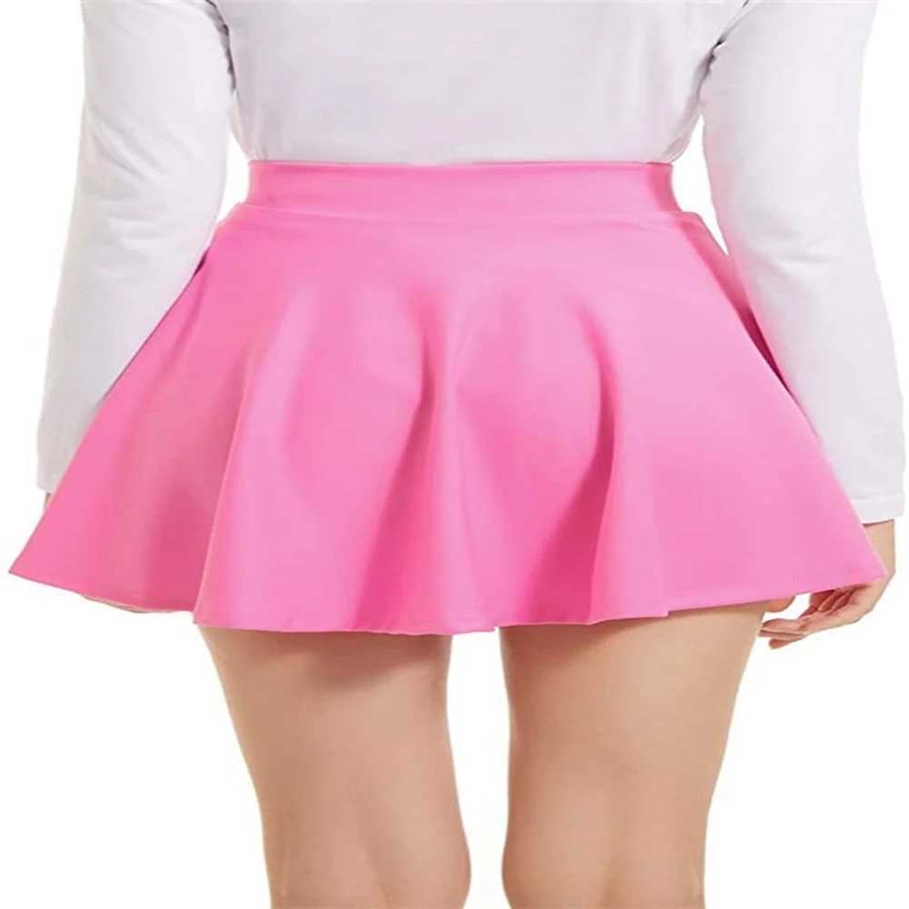 Summer Womens style Sexy pleated skirt Mini skirt Womens Fashion A-line vintage high-waisted skirtXJ241221
