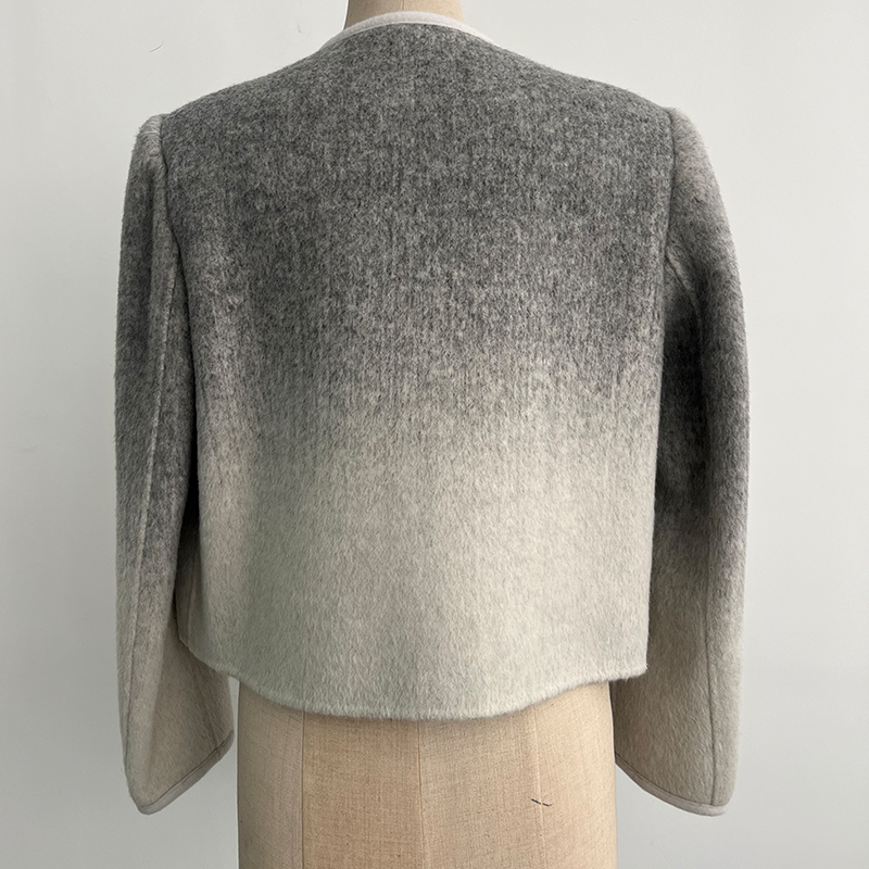 Elegant Women's Wool Overcoat for Winter - Belted Design & Oversized Fit