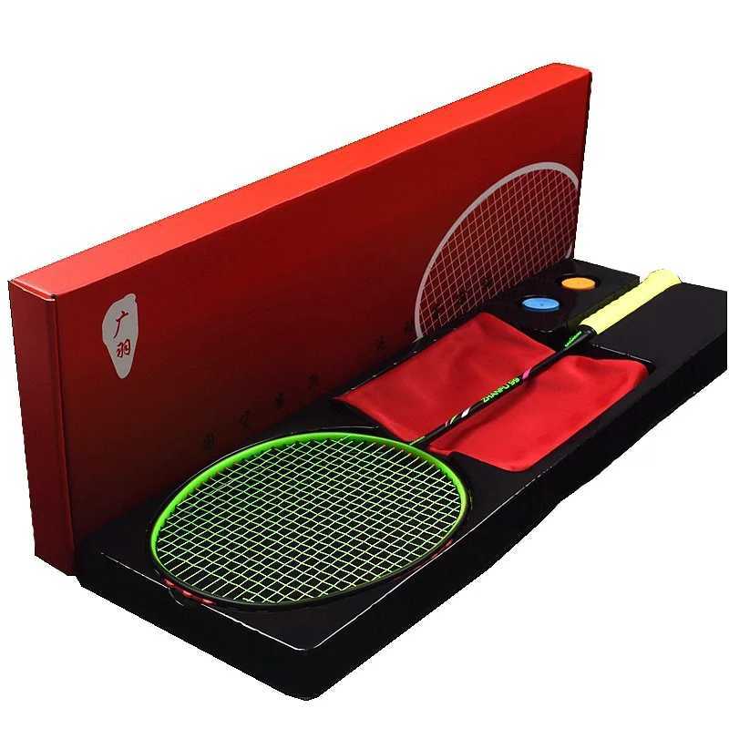 Hot type 0u ultra light badminton racket adult racket special high-quality carbon fiber racket for sports competitionsW241221