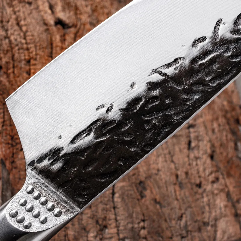 Japanese chef knife hand forged Kiritsuke kitchen knife stainless steel knife for meat fruits fish vegetables butcher knife 241220