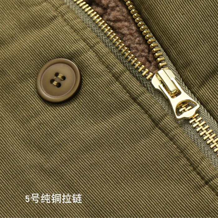 High Quality 100% Cotton American Vintage Workwear Jackets for Men A2 Deck Jacket JUNGLE CROSS Thick Warm Cashmere Coats Amekaji 241217