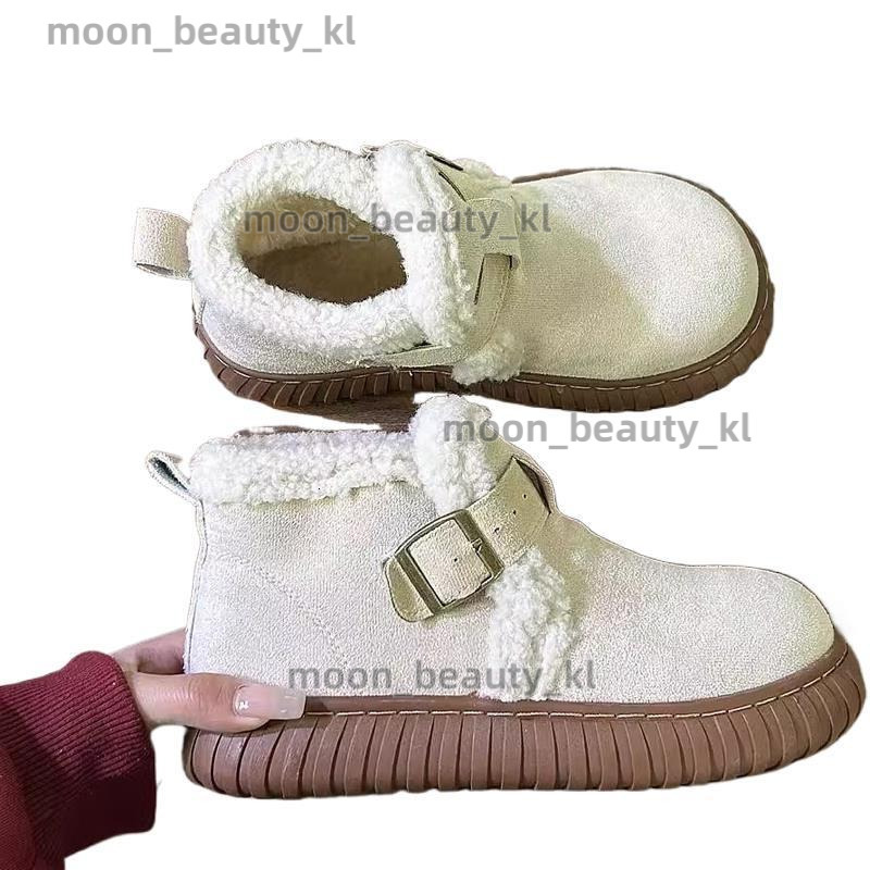 Designer Boot Fashion Snow Boots For Women Booties In Winter With Thickened Fleece 2024 New Cotton Boots Versatile Warm Cotton Shoes 647