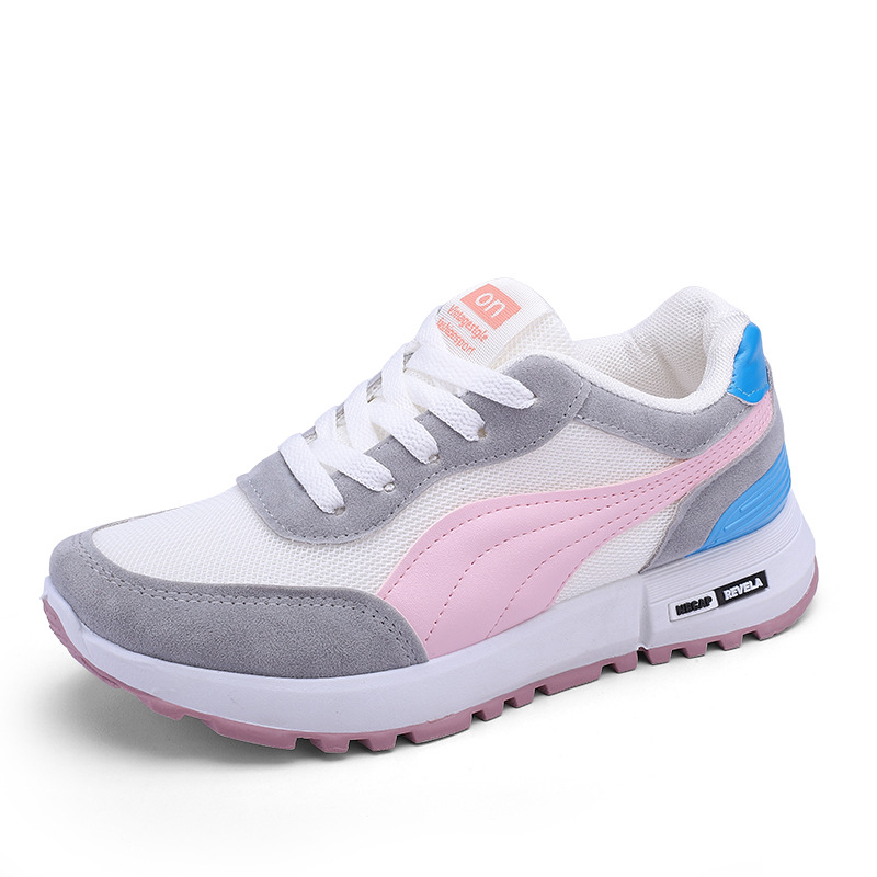 Men's Shoe Breathable Thick Soled Casual Sneakers Outdoor Running Four Seasons New Tennis Men Soft Road Running Shoes Student Casual Shoe