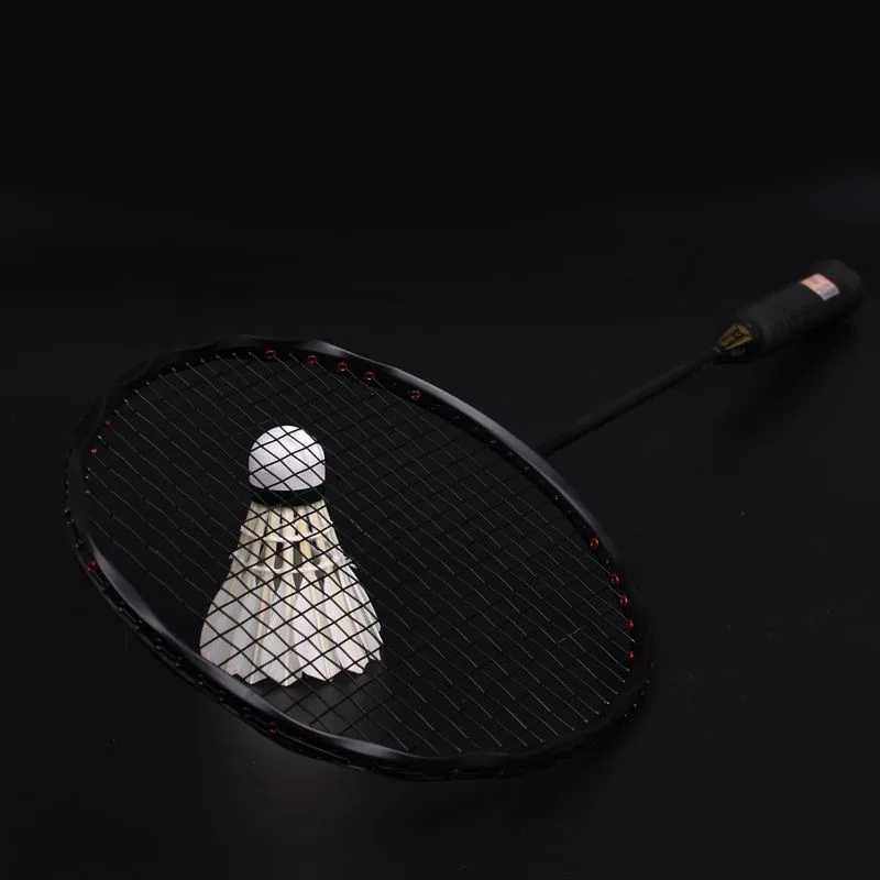 Challenger Badminton Racket Adult Durable Ultra Light Championship Racket Carbon Fiber Racket Sports EquipmentW241221