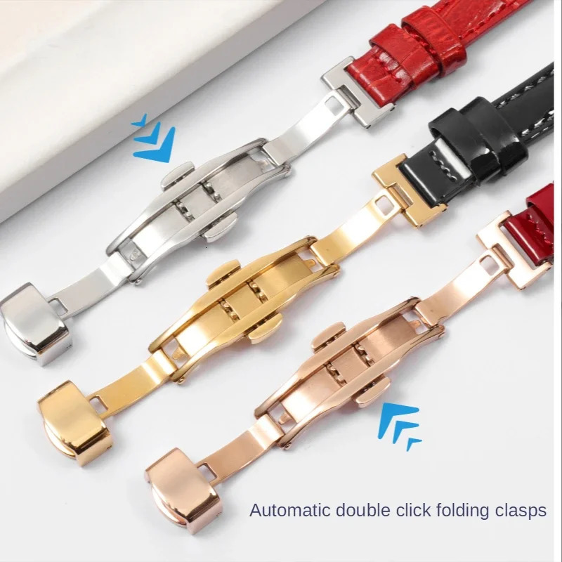 Genuine Leather Watch Strap for 1853 T094 Flamenco Series T094210 Soft and Comfortable Notch Womens Watch BAnd 12mm 241220