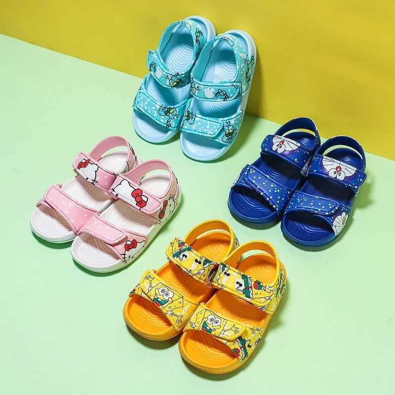 Sneakers Childrens sports beach sandals boys sandals outdoor casual sandals parents childrens baby play flat breathable new summer childrens shoes H24
