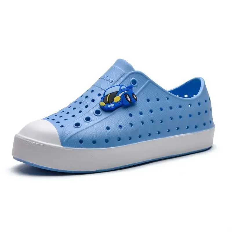 Sneakers Kids Cave Shoes Summer New Boys Girls Garden Clogs EVA Slip-On Sports Sandals Unisex Lightweight Outdoor Beach Water Shoes H241221