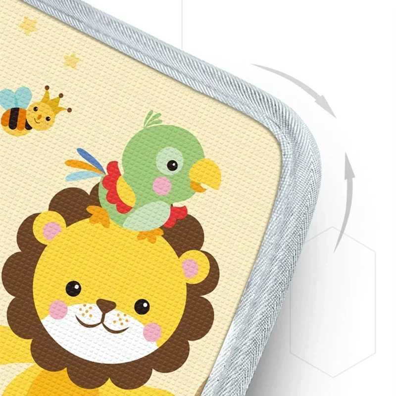New waterproof baby game mat Baby room decoration Family folding child crawling mat Double sided child carpet foam carpet Game mat gift W241221