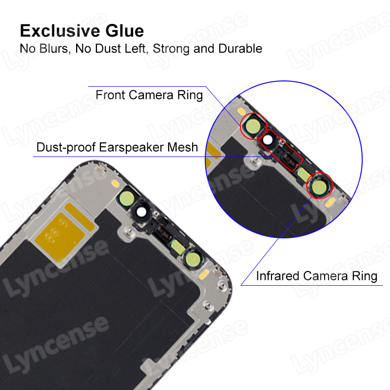 AAA+ OLED Pantalla For iPhone 12 Mini 2025 LCD Display Incell With 3D Touch Screen Replacement Digitizer Assembly Factory Display