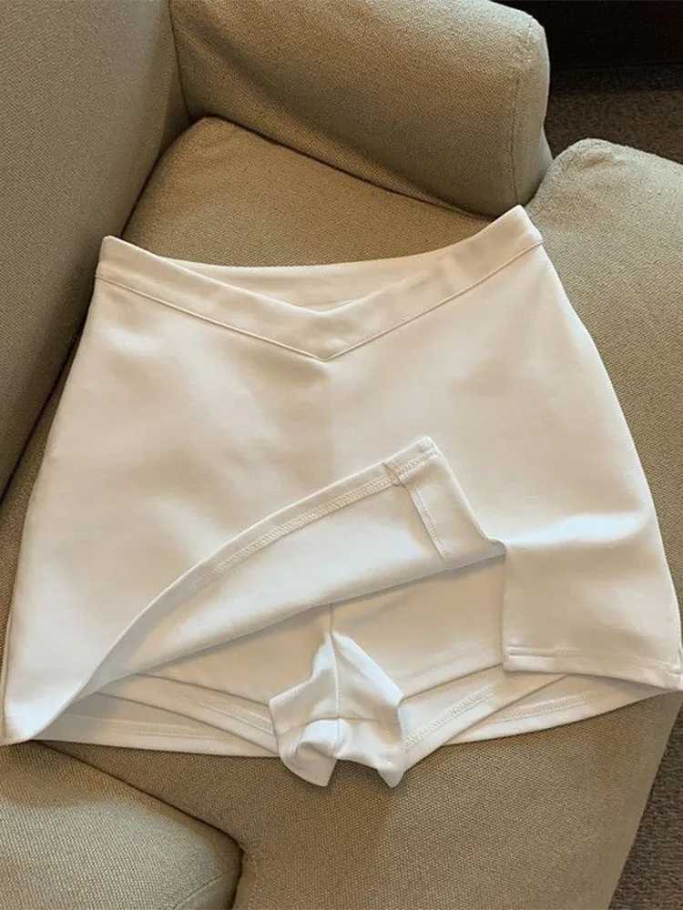 Mini Skirts Women Simple Spring Slim Sexy Popular Hotsweet High Waist Leisure Chic Streetwear Mature Temperament All-matchXJ241221