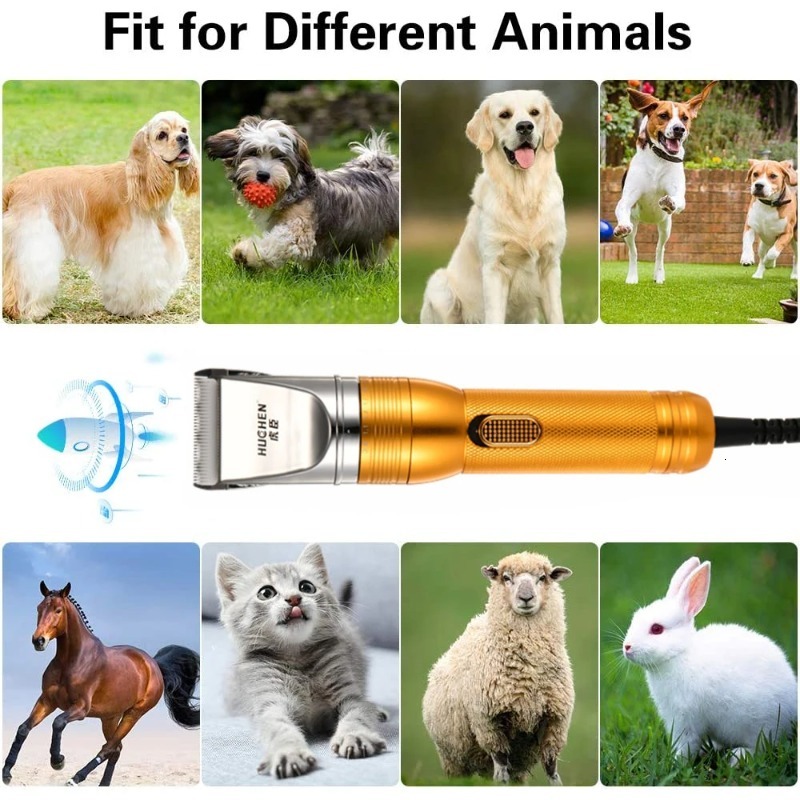 Pet Hair Clipper Dog Goat Electric Push Cat Foot Animal Trimmer Cordless Home Carpet Tufter Tool Accessories