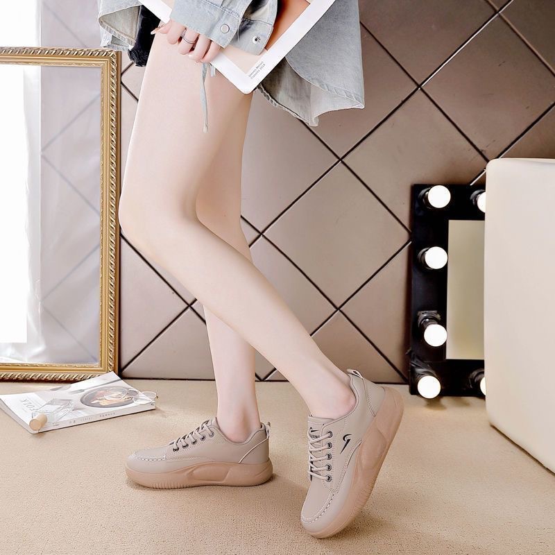 2025 free shipping Men's Shoe Breathable Thick Soled Casual Sneakers Outdoor Running Four Seasons New Tennis Men Soft Soles Comfort Male Sneakers