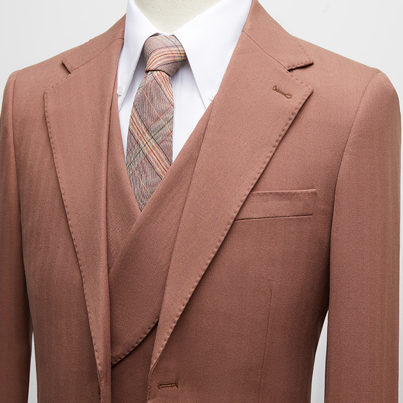 H186 Men's single suit jacket Korean style youth solid color simple business