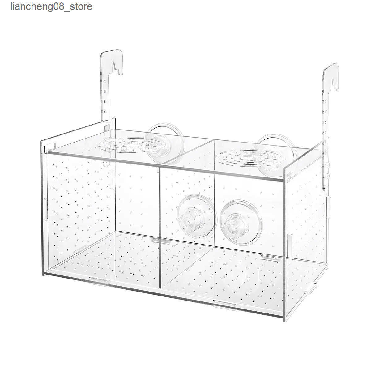 Other Pet Supplies POPETPOP transparent acrylic fish tank isolation box aquarium incubator fish tank incubator L240910