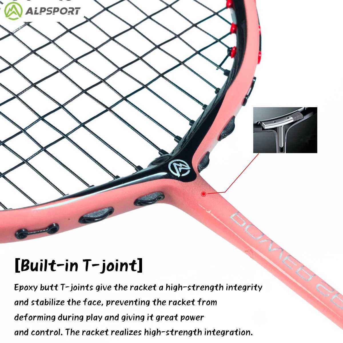 ALP V5 2.0 Ultralight 4U Offensive Badminton Stand Made of Carbon Fiber ALPSPORT RekettW241221