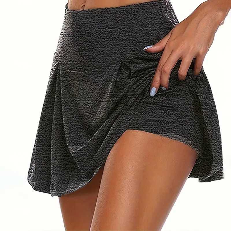 Tennis Skirt Casual Sport Shorts Skirts Running Shorts Women Summer Breathable Sweat Shorts Sexy High Waist Short Pant OutdoorXJ241221