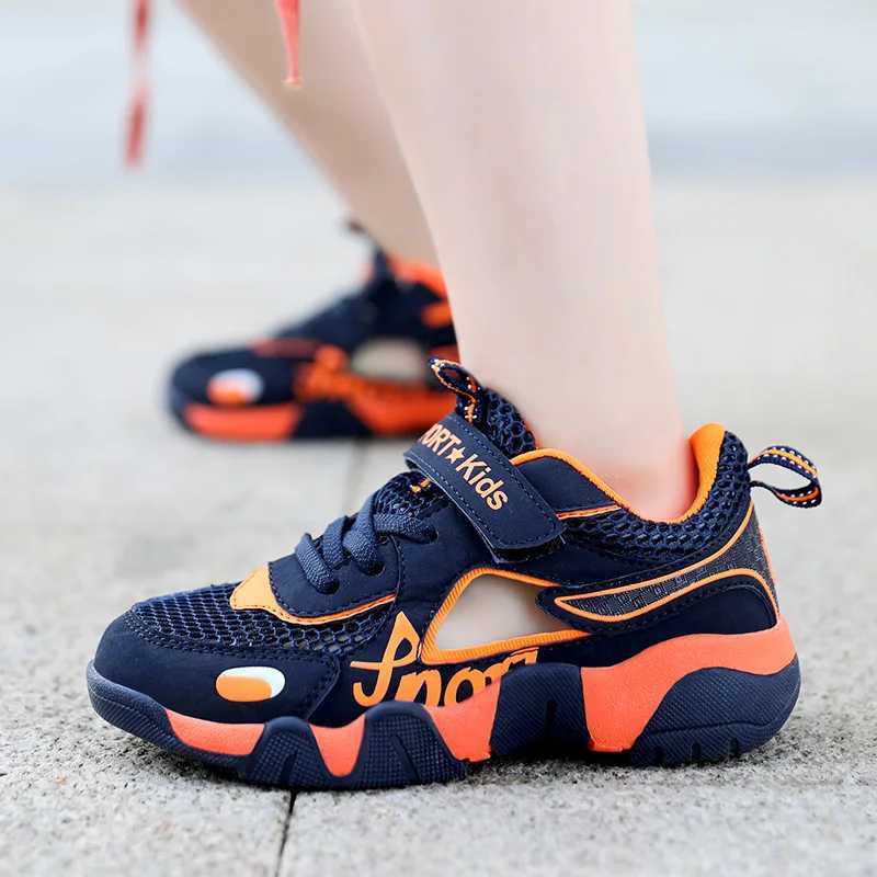 Sneakers Childrens summer shoes childrens sandals breathable boys sandals soft childrens shoes outdoor protective shoes beach sandals H241221