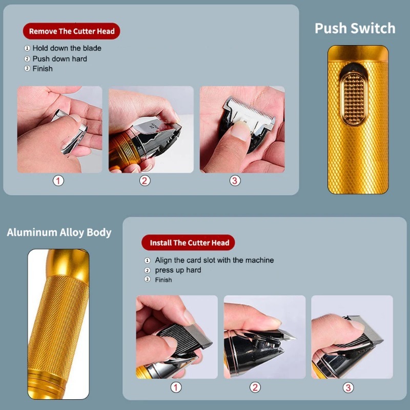 Pet Hair Clipper Dog Goat Electric Push Cat Foot Animal Trimmer Cordless Home Carpet Tufter Tool Accessories