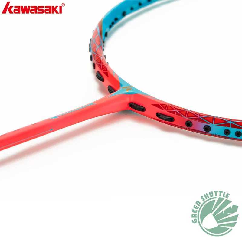 2024 Original Kawasaki Badminton Paddle T-joinpower Powerful Torque Master 900 (4U) King K9 Enhanced Knife Holder LaquetW241221