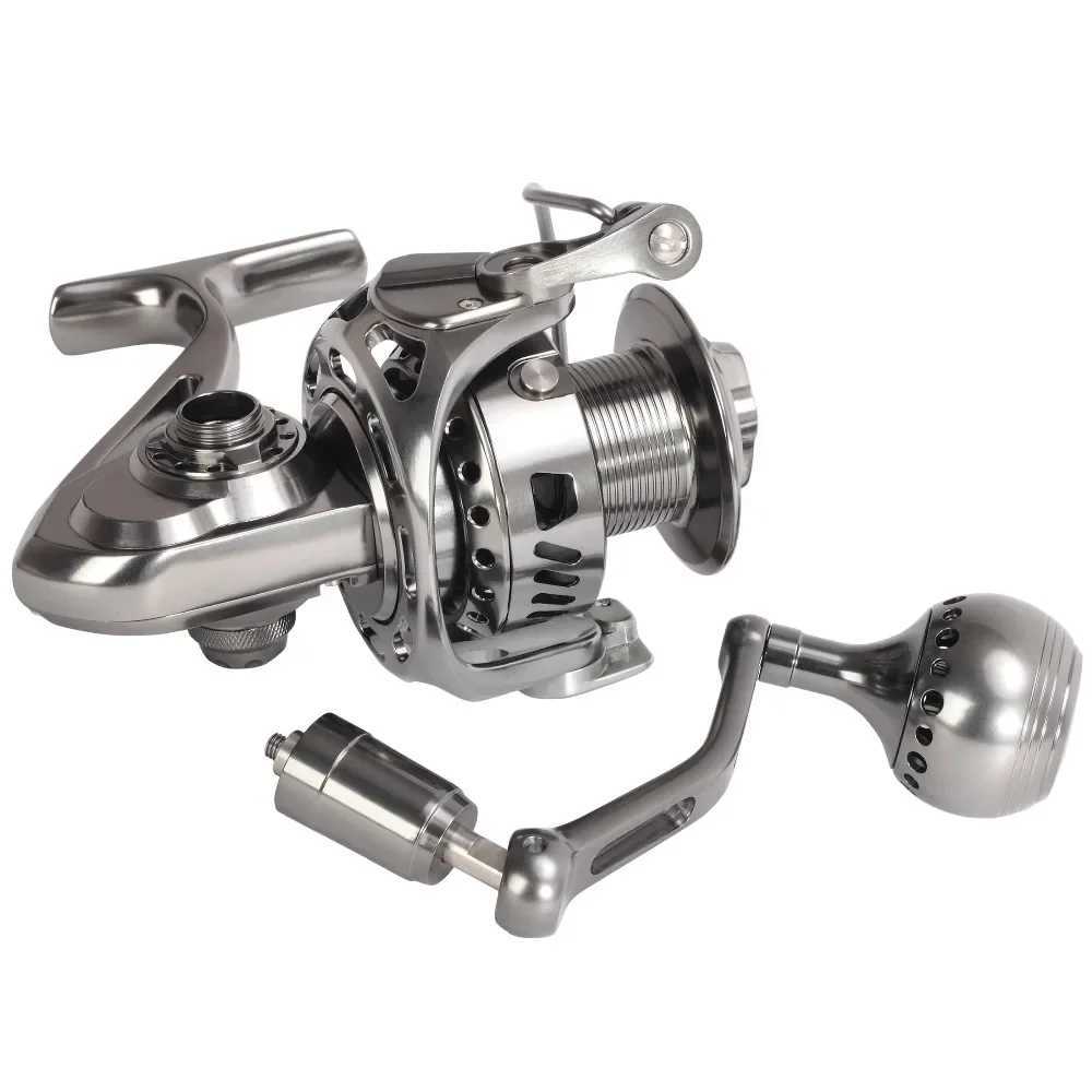 Baitcasting Reels CNC Machined Full Metal Spinning Fishing Reel Strong Drag Freshwater Saltwater Big Game Fishing 3000 to 6000 Long Casting S2412195